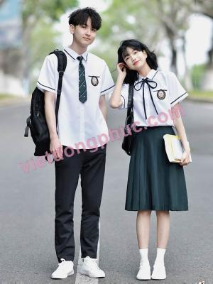 Đồng phục học sinh cấp 3 MS24 Đồng phục học sinh cấp 3 MS24